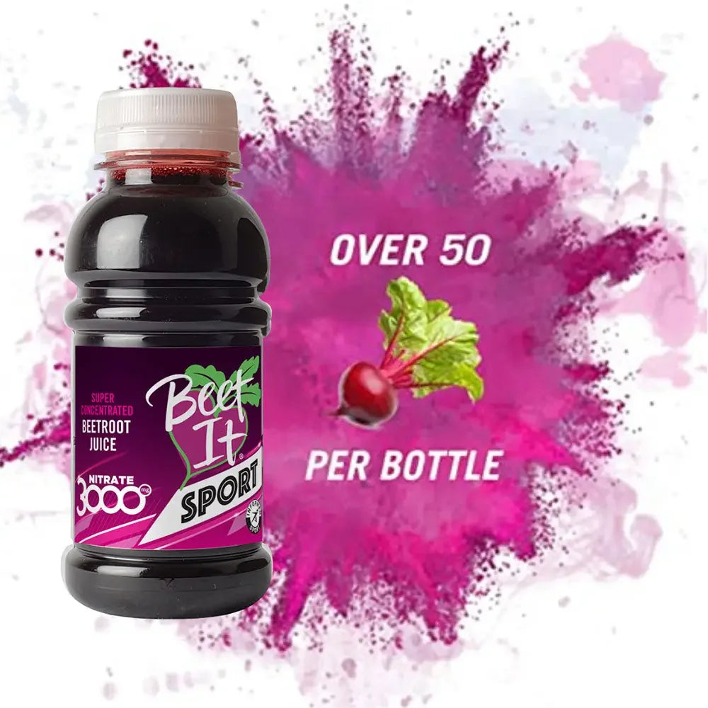 Beet It Sport Nitrate 3000 concentrated beet juice with over 50 servings per bottle - Beet It US