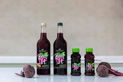 Beet It US – BEET IT ORGANIC BEET JUICE 12 pack of nutrient-rich beetroot juice bottles