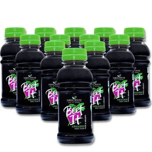BEET IT ORGANIC BEET JUICE (pack of 12) – Pure, natural energy boost by Beet It US