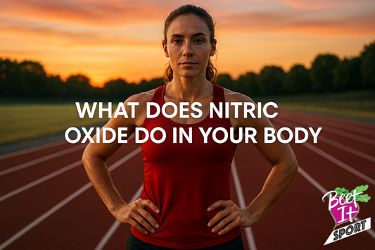 What Does Nitric Oxide Do in Your Body explained by Beet It US — benefits for athletes, energy, endurance, and natural nitric oxide support.