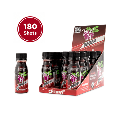 BEET IT REGEN CHERRY+ SHOT - Master Case (180 Shots)