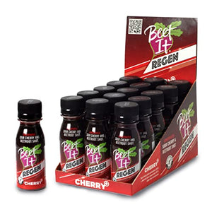 Beet It Regen Cherry+ Shot - Boost Recovery (pack of 15) - Beet It US
